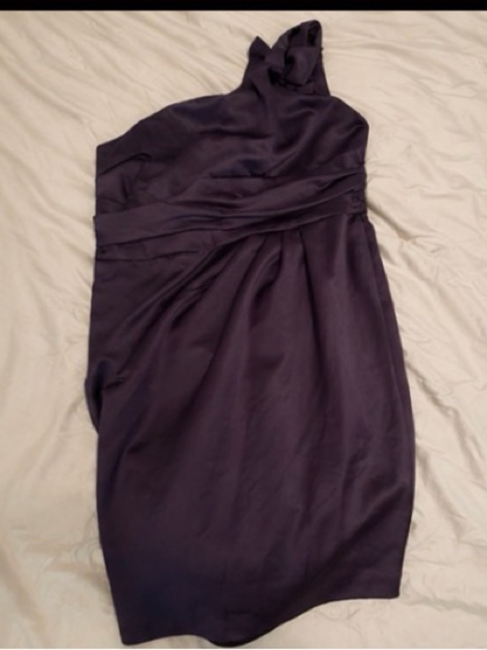 David's Bridal Deep Plum Formal Dress